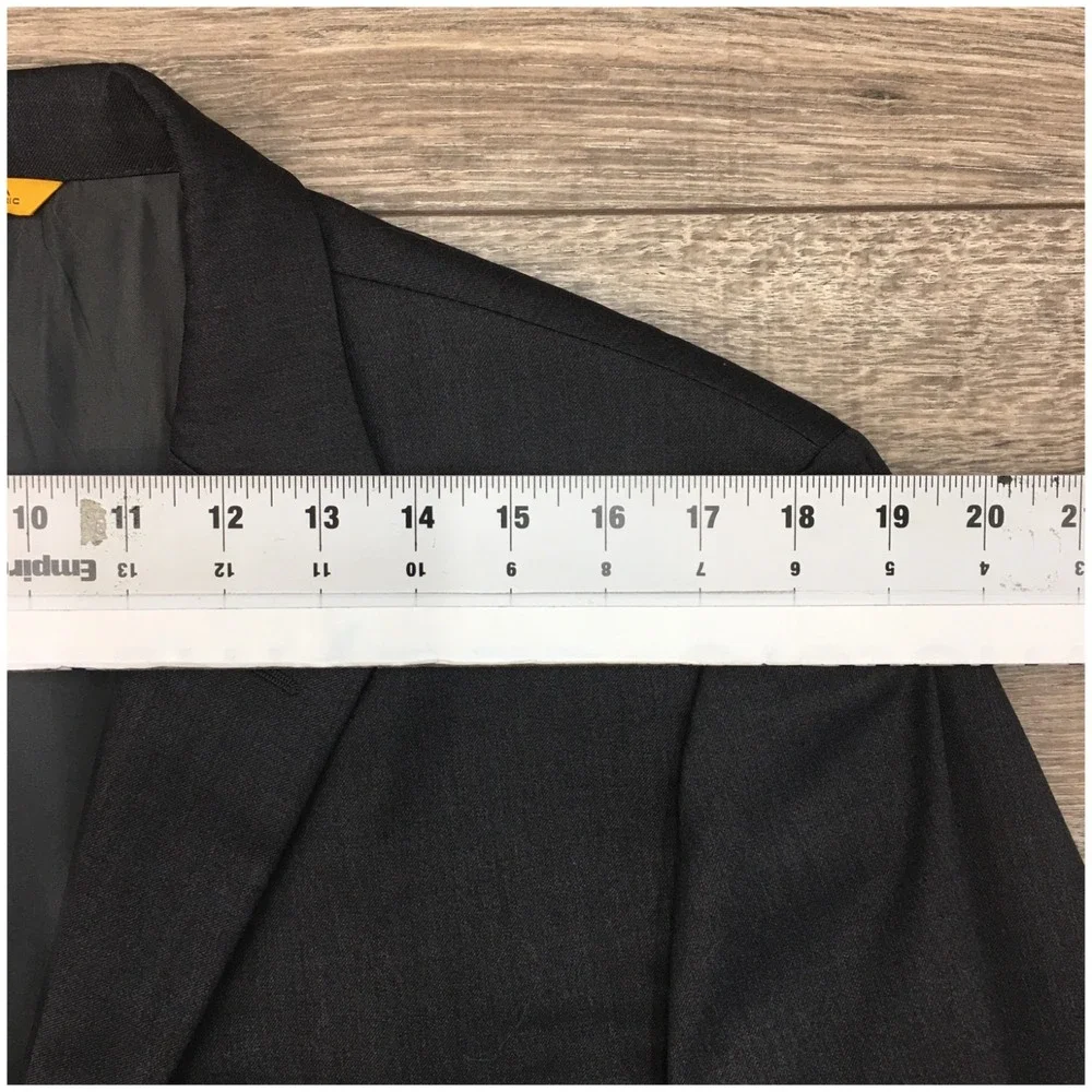 HICKEY FREEMAN Mens Wool Blazer Sport Coat Casual Jacket‎ Size 44L Classic Suit